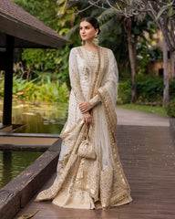 Zinnia Luxury Lawn '25 | Lily | 3PC Embroidered Lawn Suit