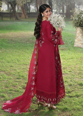 Sardinia Tales Of Petals Luxury Lawn '26 | FLORAL FUCHSIA