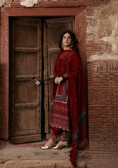 PRINTS CHIFFON COLLECTION '26 By Kahf | KPS-1A SURKH NOOR