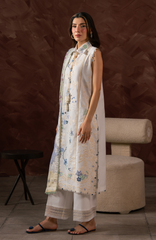 SERAN Luxury Unstitched LAWN | LYRA