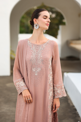 Iznik | Chinon Chiffon | CC-69 Embroidered Chiffon