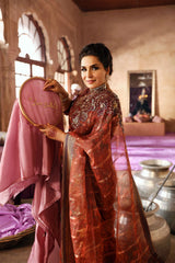 Jhoomro Unstitched Luxury Formals'24 By Nureh NL-71 Gehna
