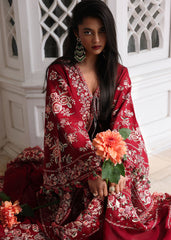 Hussain Rehar Luxury Lawn 26 Eid Edit | Kastanaa