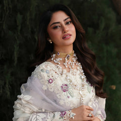 Sardinia Tales Of Petals Luxury Lawn '26 | CLOUD WHISPER