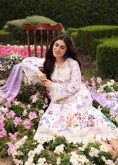 Sardinia Embroidered Lawn Eid '26 | Lavender Clouds