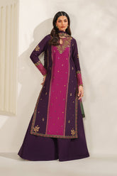 Iznik Festive Formals '26 | UE-611 Embroidered Ramen Silk