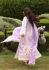 Sardinia Embroidered Lawn Eid '26 | Lavender Clouds