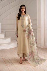 Iznik | Luxury Formal | UE-413 Embroidered Chiffon