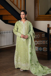 Neeshay | Virsine | Winter Reverie Karandi unstitch Collection