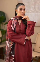 Seran Afsanah - Unstitched Lawn 26 Rima