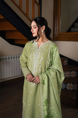 Neeshay | Virsine | Winter Reverie Karandi unstitch Collection