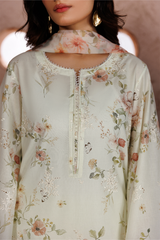 Iznik Sunscape Lawn '26 | UE-708 Embroidered Lawn