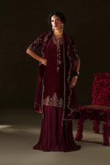 Iznik | IV-71 Embroidered Velvet | Velvet Edit11