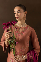 RajBari Sareen Premium Viscose Chikankari By ( 12 )