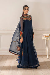 Iznik | Luxury Formal | UE-412 Embroidered Chiffon