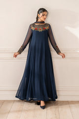 Iznik | Luxury Formal | UE-412 Embroidered Chiffon