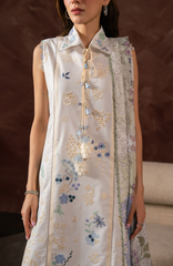 SERAN Luxury Unstitched LAWN | LYRA