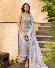 Zinnia Luxury Lawn '25 | Liana | 3PC Embroidered Lawn Suit