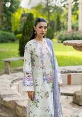 Elaf Signature Embroidered Lawn with Chiffon Collection Vol II '26 | ESG-3B KATIE