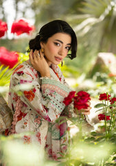 Elaf Signature Embroidered Lawn with Chiffon Collection Vol II '26 | ESG-4A CLAIRE