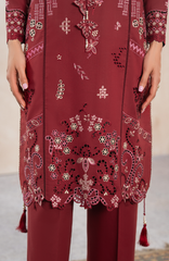 SERAN Luxury Unstitched LAWN | ZEYRAH