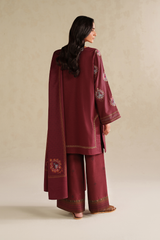Iznik Winter Chapter '25 | UE-588 Embroidered Khaddar