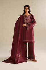Iznik Winter Chapter '25 | UE-588 Embroidered Khaddar