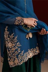 Iznik Semi Formals | CC-102 Embroidered Chiffon