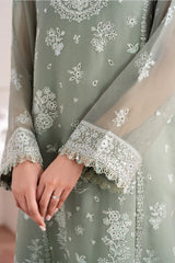 Farasha | Ash Green | Festive Formal