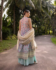 Zinnia Luxury Lawn '25 | Danica | 3PC Embroidered Lawn Suit