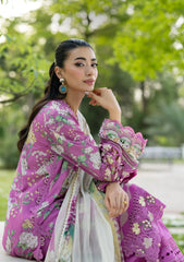 Elaf Signature Embroidered Lawn with Chiffon Collection Vol II '26 | ESG-7B KIARA