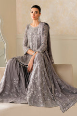 Baroque Formal | EMBROIDERED CHIFFON UF-4161