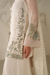 Iznik Festive Formals '26 | UE-620 Embroidered Chiffon