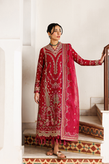 Emaan Adeel Mirabelle Festive Luxury Lawn '26 | GARDENIA GLOW