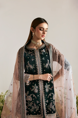 Emaan Adeel Zarposh Velvet Collection Mehrunisa luxury outfit