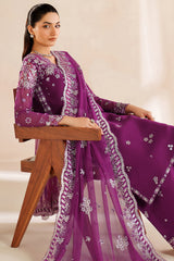 Farasha | Magenta Rose | Unstiched Formals 25