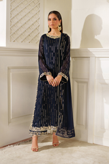 Iznik Chinon Chiffon | CC-89 Embroidered Chiffon