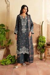 IPF-12 Embroidered Printed Linen