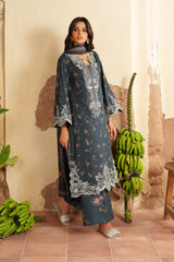IPF-12 Embroidered Printed Linen