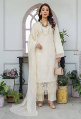Aviva by HumDum | Aviva D03 | 3PC Embroidered Lawn Suit