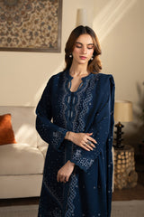Neeshay | Eirene | Winter Reverie Karandi unstitch Collection