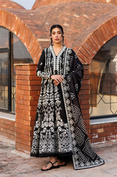 Emaan Adeel Mirabelle Festive Luxury Lawn '26 | MIDNIGHT BLISS