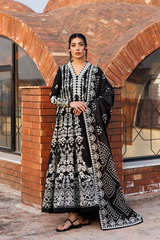 Emaan Adeel Mirabelle Festive Luxury Lawn '26 | MIDNIGHT BLISS