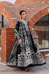 Emaan Adeel Mirabelle Festive Luxury Lawn '26 | MIDNIGHT BLISS