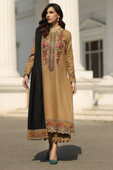 charizma | CSW5-05 | 3-PC Unstitched Peach Leather with Velvet