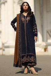 charizma | CSW5-01 | 3-PC Unstitched Peach Leather with Velvet