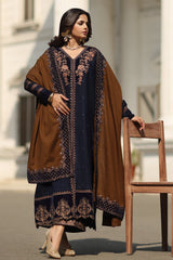 charizma | CSW5-01 | 3-PC Unstitched Peach Leather with Velvet