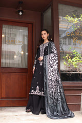 Noor Winter Embroidered Printkhaas '25 | D10- A