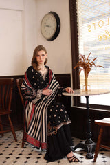 Noor Winter Embroidered Printkhaas '25 | D1 - A