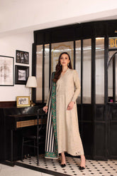 Noor Winter Embroidered Printkhaas '25 | D1 - B